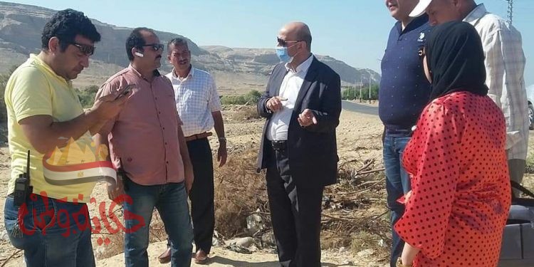 محافظ أسيوط: وفد من وزارة البيئة يزور مركز أبوتيج لمعاينة موقع المحطة الوسيطة