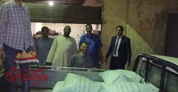 تحرير 101 محضر تموينى خلال يوم واحد وضبط ما يزيد عن 27 طن بولى أستر مجهول المصدر