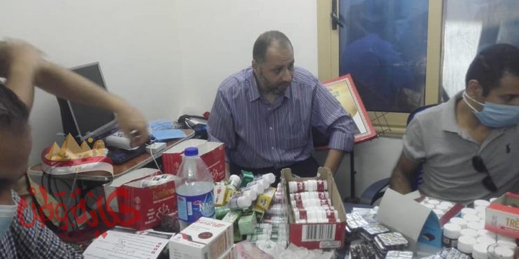 أبو هاشم يشن هجوماً على مركز طبى بداخله 10000عبوه مهربة جمركيا