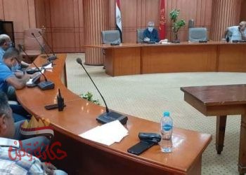 الشاهد يتابع ملف حصر وصلات المياه الغير قانونية ببورسعيد