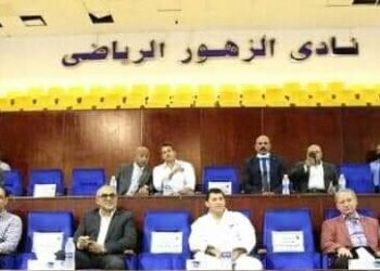 صبحي” يشارك في مران رواد الكاراتيه بنادي الزهور