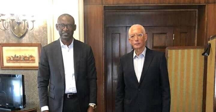 سند” يستقبل مدير مكتب رئيس مفوضية الاتحاد الأفريقي لمناقشة عدد من القضايا الإقليمية