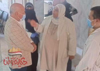 وكيل صحة الغربيه يتفقد معمل المشترك وإجراءات توقيع الكشف الطبي على المرشحين لعضوية البرلمان