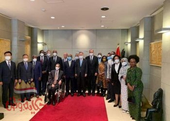 سفير مصر في كوريا الجنوبية يُقيم مأدبة غداء على شرف “بان كي مون”