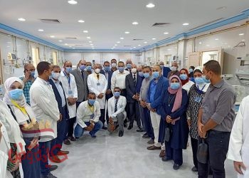 محافظ الشرقية يفتتح أعمال التطوير بمستشفي ههيا المركزي بتكلفة ٦ مليون جنيه