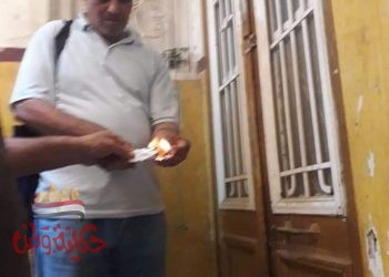 أخلاء وتشميع عقار كامل يشكل خطر داهم على المواطنين بالمحلة