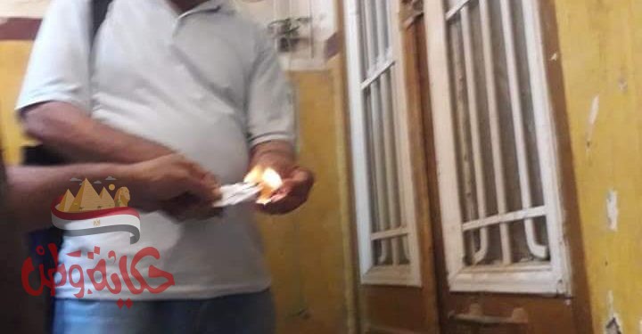 أخلاء وتشميع عقار كامل يشكل خطر داهم على المواطنين بالمحلة