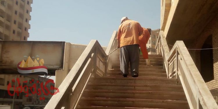 انطلاق حملة نظافه موسعه لحي اول طنطا