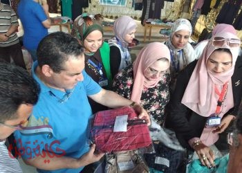 قطار نهر الخير التابع للشباب والرياضه يصل الي كفر الزيات