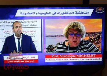 doمناقشة اول رسالة دكتوراه اون لاين بين جامعة المنصورة وجامعة لومان