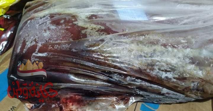 الفيــــــوم : ضبـــط كبده مجمده منتهيه الصلاحيه بثلاجة لبيع المجمدات بسنورس