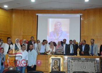 جامعة الفيوم: حفل تكريم ا.د نبيلة محمد حسن عميد كلية الحاسبات والمعلومات.