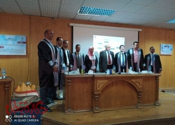 مناقشة أول ماجستير مهني على مستوى كليات الحاسبات والمعلومات بكلية الحاسبات والمعلومات بالفيوم.