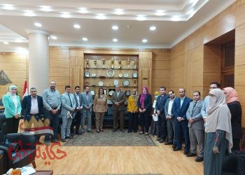 جامعة بنها تبحث سبل التعاون مع أكاديمية البحث العلمى لدعم متحدي الإعاقة بالجامعة والمرأة المعيلة في قرى القليوبية