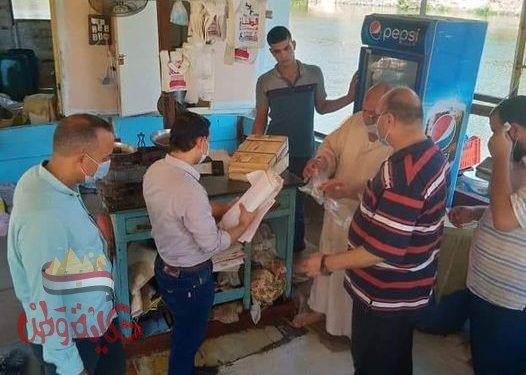 حملات تموينية بأبوحمص