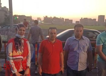 مسؤولين شركة المياه بالمحله تحل مشكلة كسر مسورة خط طرد محطة رفع المشتل