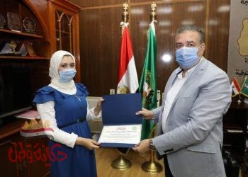 المنوفية : محل كمصدر رزق لأوائل الدبلومات الفنية