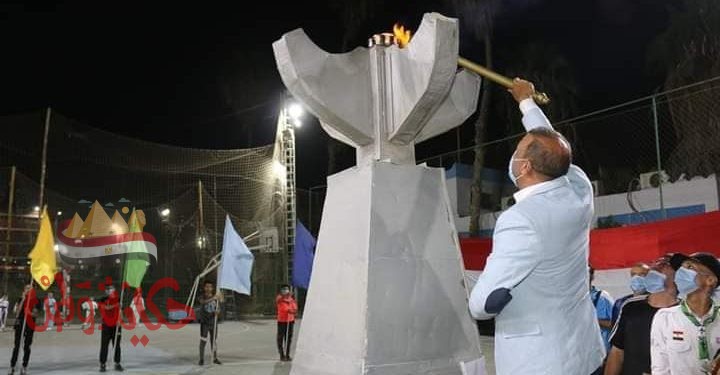 المنوفية تطلق شعلة دورة الألعاب الأولمبية للطفل المصري 2020 بمركز شباب الحي القبلي بشبين الكوم