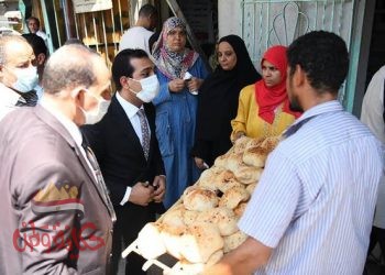 حازم عمر : يتفقد عدد من المخابز بقنا