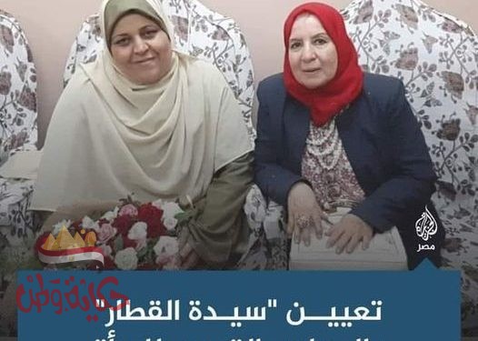 سيدة القطار