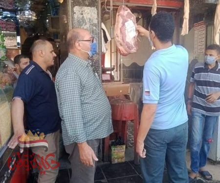 تحرير ١٧ محضر تمويني ورفع ١٣٨ طن تراكمات بمدينة أبو حمص .