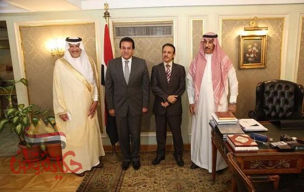 “عبد الغفار ” يستقبل السفير السعودى بالقاهر