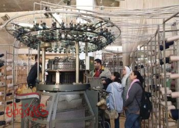 انتاج اقمشة مفروشات وملابس باستخدام تريكو الجاكارد