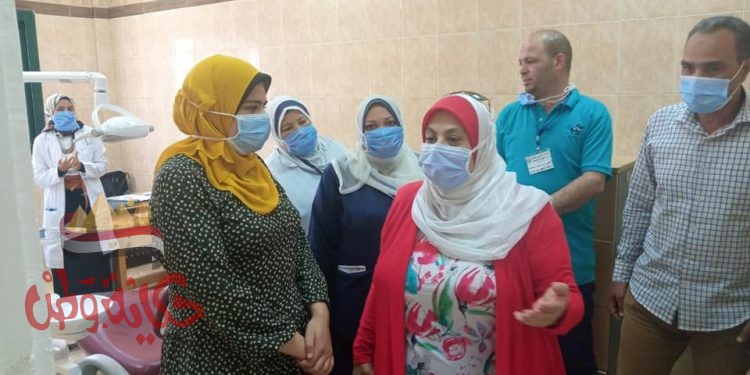 عباس تتابع عمل مبادرة الكشف عن الأمراض المزمنةوالقافلة الطبية بالفيوم الجديدة