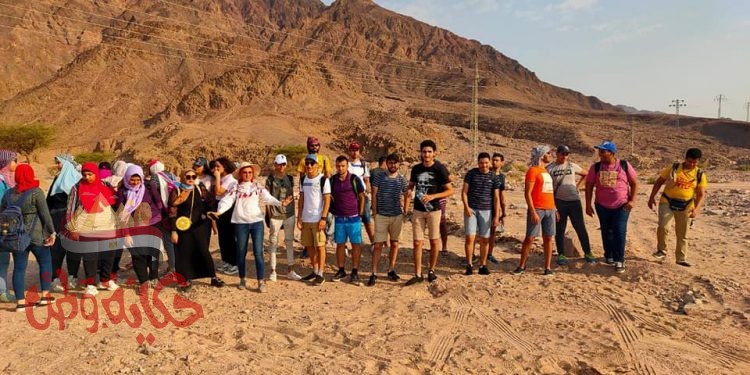 “وزير الشباب “يلتقى الشباب المشارك في أولى معسكرات التحدي والمغامرة