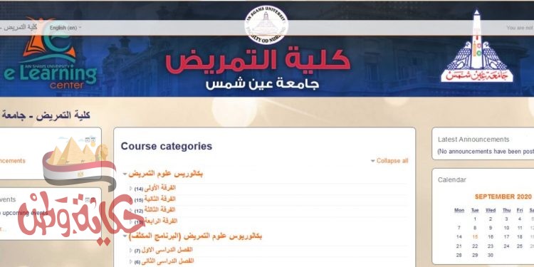 تمريض عين شمس تنتهى من سلسلة دورات عن انتاج المقررات الاليكترونية