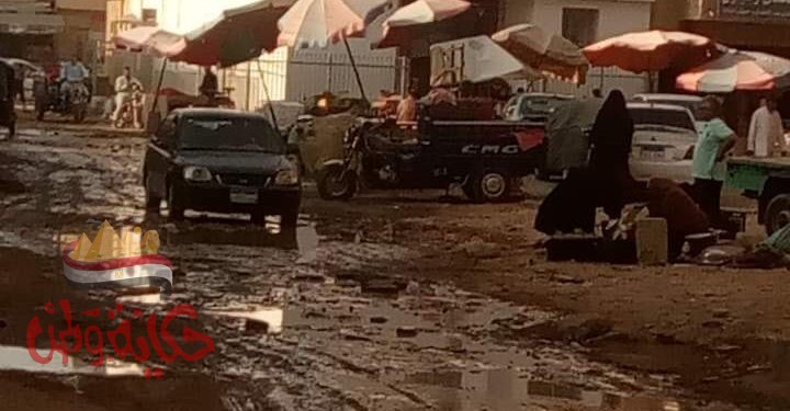 رحلة العذاب اليومية بطول شارع بنك مصر الجديد بحوش عيسي