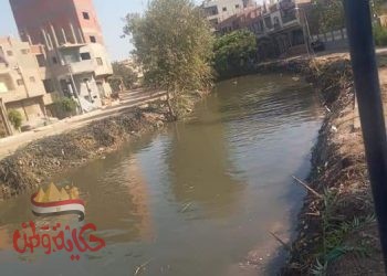 المنوفيه تطهير كافة المجاري المائيه بالمحافظة 