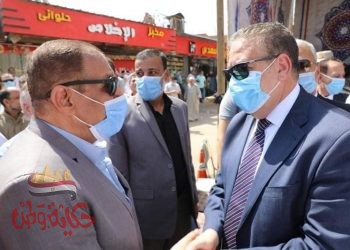 محافـظ المنوفية يتقدم الجنازة العسكرية للشهيد الرائد محمد عفت القاضى