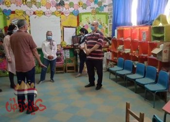 متابعة المدارس المختلفة بأبوحمص