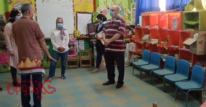 متابعة المدارس المختلفة بأبوحمص