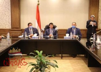 وزير الرياضة يشهد توقيع بروتوكول تعاون مع إحدي الجهات المانحة لرعاية 703 من قدامي الرياضيين