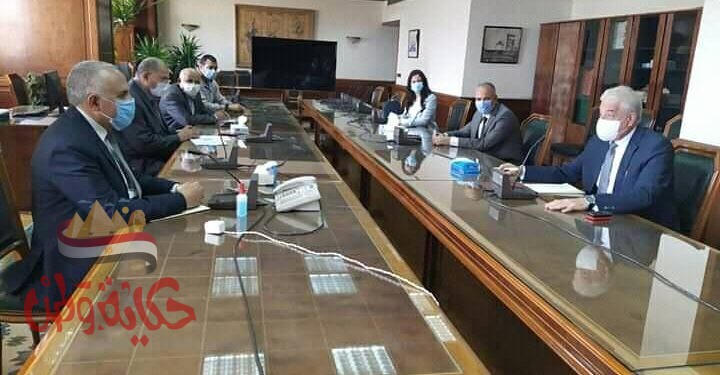 عبدالعاطي وفودة يبحثا المشروعات المتعلقة بالموارد المائية بمحافظة جنوب سيناء