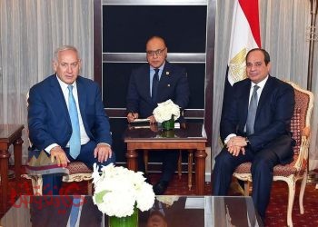 السيسي يتلقى اتصالًا هاتفيًا من رئيس الوزراء الإسرائيلي نتنياهو