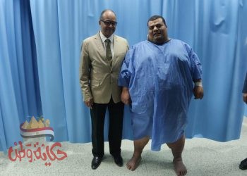 نجاح جراحة تحويل المعدة للمواطن “محمود سمير” ومغادرته العناية المركزة امس