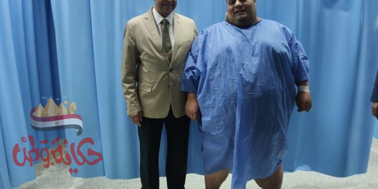 نجاح جراحة تحويل المعدة للمواطن “محمود سمير” ومغادرته العناية المركزة امس