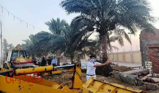 تضافر الجهود بين الأجهزة التنفيذية والأمنية لإزالة التعديات على الأراضى الزراعية وأملاك الدولة