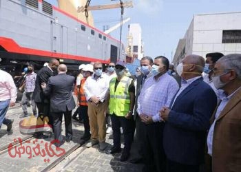 كامل الوزير”يستقبل الدفعة الخامسة من جرارات السكة الحديد الجديدة