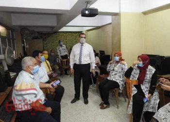 تعليم المنوفية ينظم دورات تدريبية لموجهي عموم الأنشطة على استخدام التدريب بنظام أون لاين