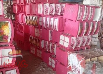 ضبط مصنع بلاستيك يستخدم مواد مجهولة