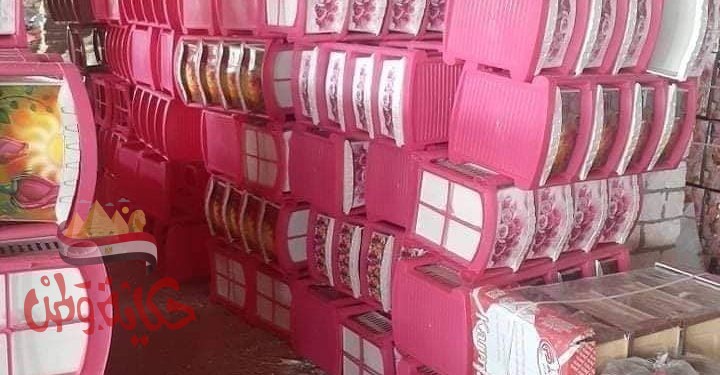 ضبط مصنع بلاستيك يستخدم مواد مجهولة