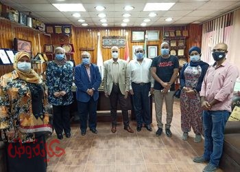 وكيل وزارة الصحة بالشرقية يستقبل وفد من منظمة الصحة العالمية واليونيسيف