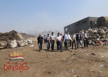 المنوفية: نائب المحافظ يتفقد مقلب القمامة العمومي بقويسنا