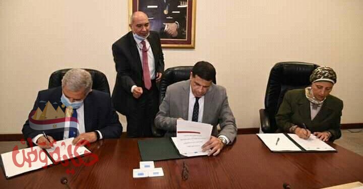 رسلان “توقيع بروتوكول تعاون لرفع قدرات العاملين وتطوير برامج التدريب