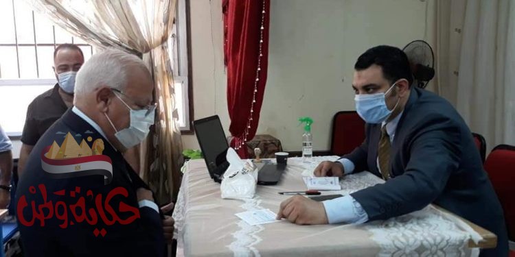 الغضبان : يدلي بصوته في انتخابات الاعادة بمجلس الشيوخ