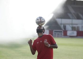 الشحات جاهزا للعودة للتدريبات